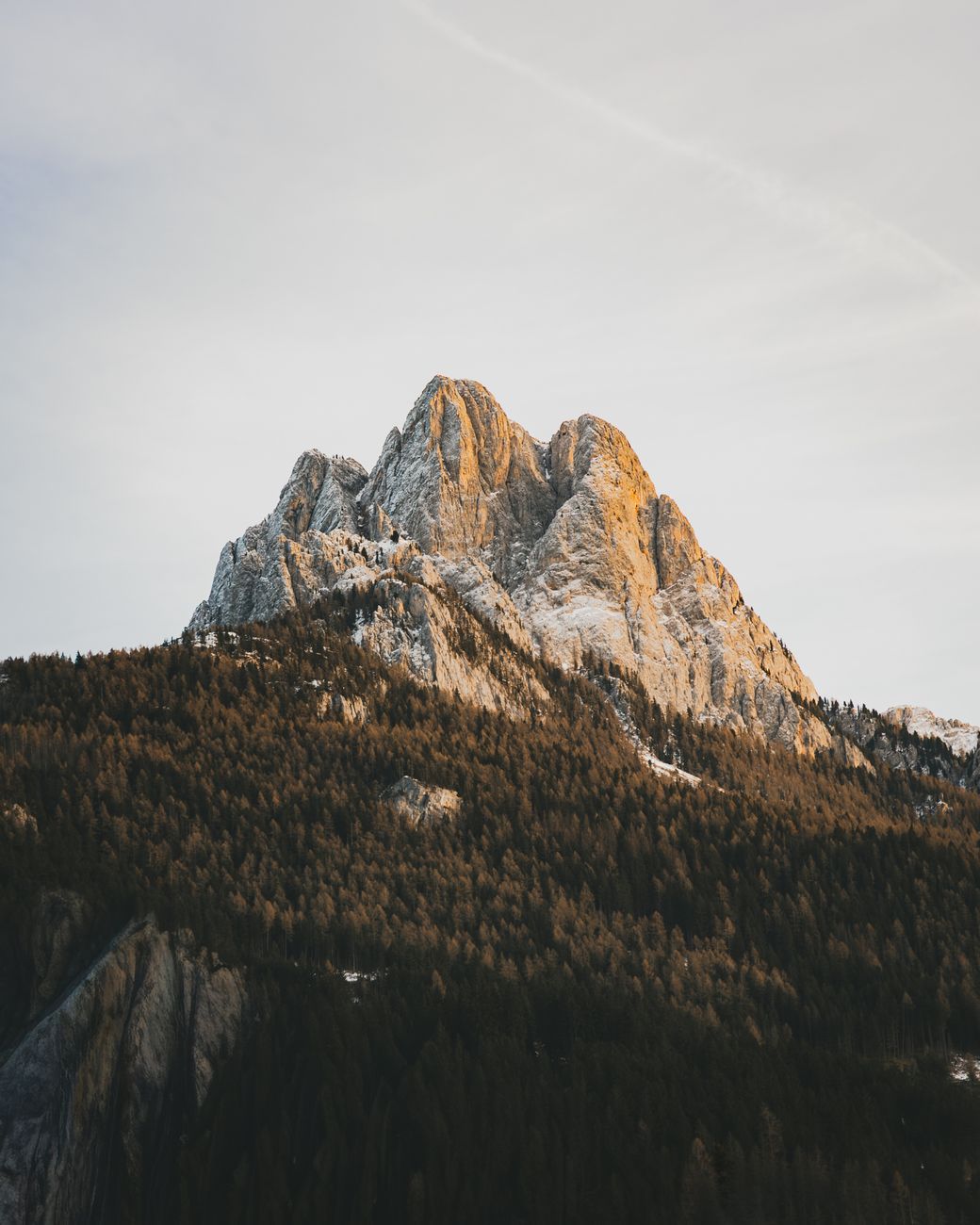 Dolomites jagged mountain alpine scenery